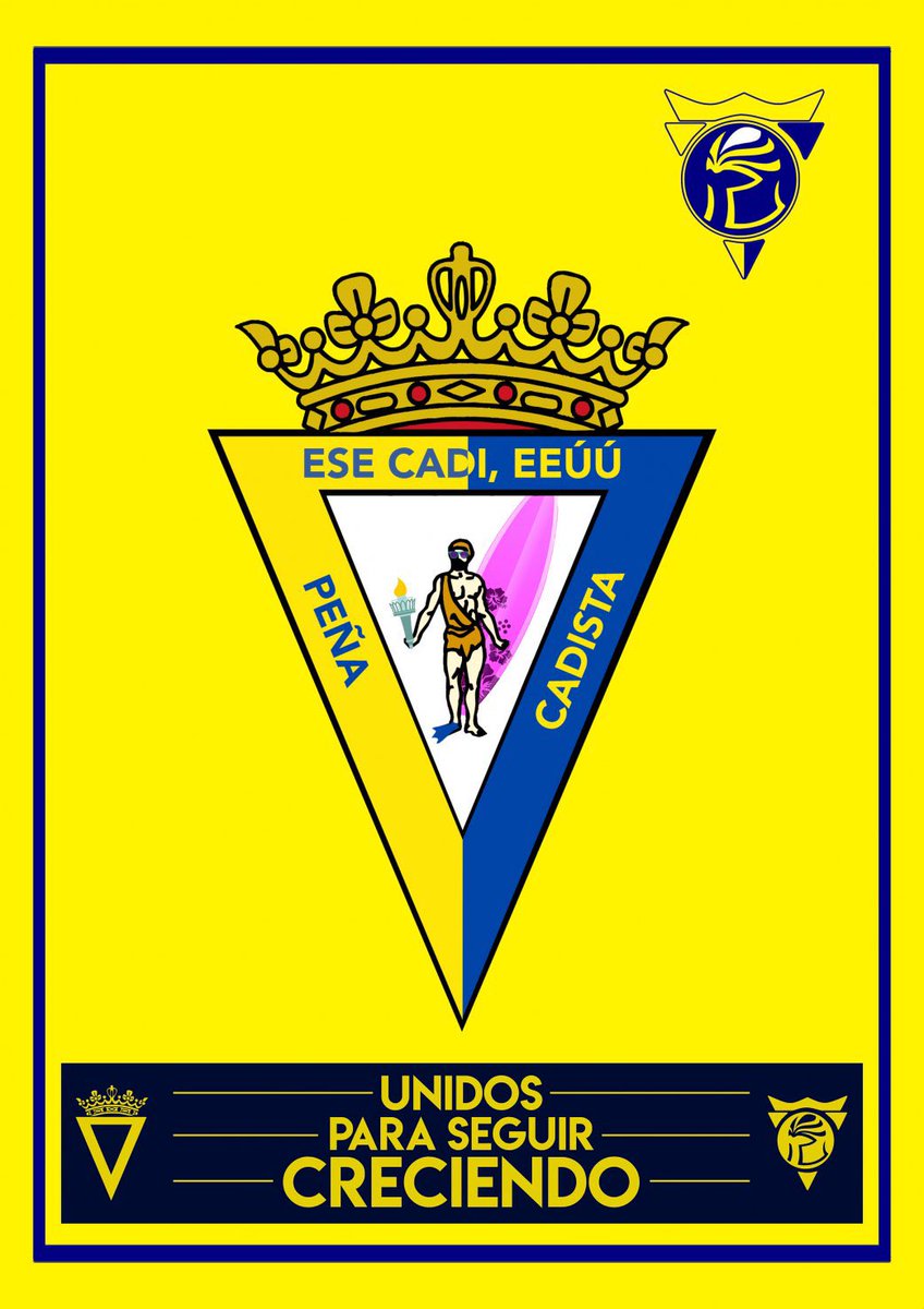 Cadiz_CF's tweet photo. 🇺🇸💛 ¡La Peña cadista “Ese Cadi, EEÚÚ” se presenta en sociedad desde Estados Unidos! 

😍 Ha sido fundada por un grupo de familiares vejeriegos que residen en San Diego (California) 

¡Cadismo al otro lado del charco! 💛💙

🔗 https://t.co/MKPDaLXAm0 https://t.co/ilYmVeG3yJ