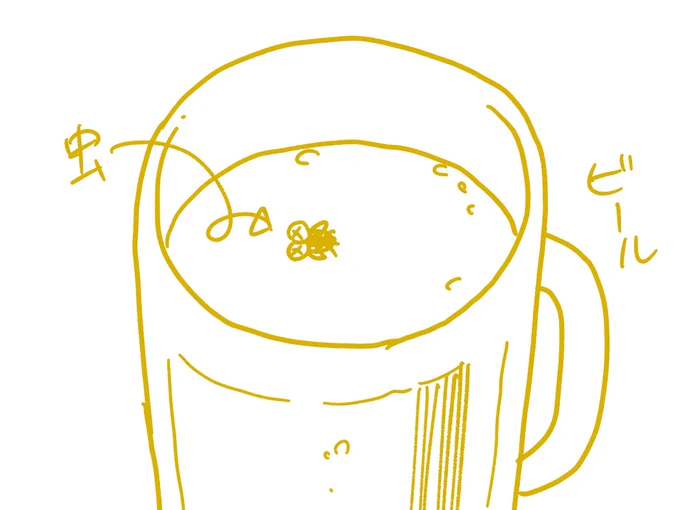 機嫌良く お酒飲みながらお絵描きしてたらこれですよ夏ですよ 