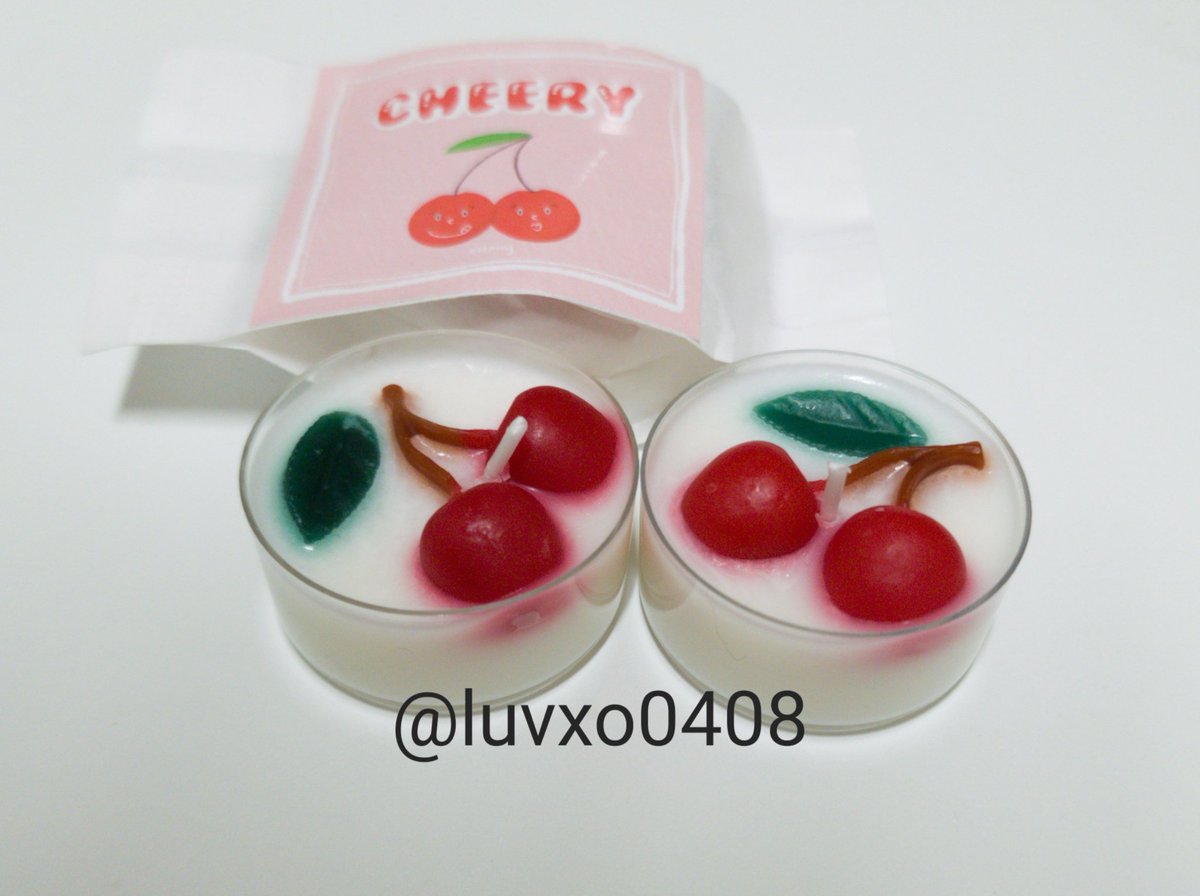 luvxo0408's tweet photo. 🌟블루헬멧 메이사의노래 막공 기념 나눔🌟

🍒물품 : 체리모양 티라이트 _블랑쉬향
🍒일정 및 장소 : 8월28일 당일 재공지
🍒인증 : 당일 티켓+찬편인증

체리대장이 좋아하는 블랑쉬향 향초를 준비 해 봤어요❤ 많.관.부😘 https://t.co/GJr2sUpJpE