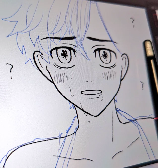結構前に描いた中途半端な落書きを発掘したから何となく続きを描いてる。 