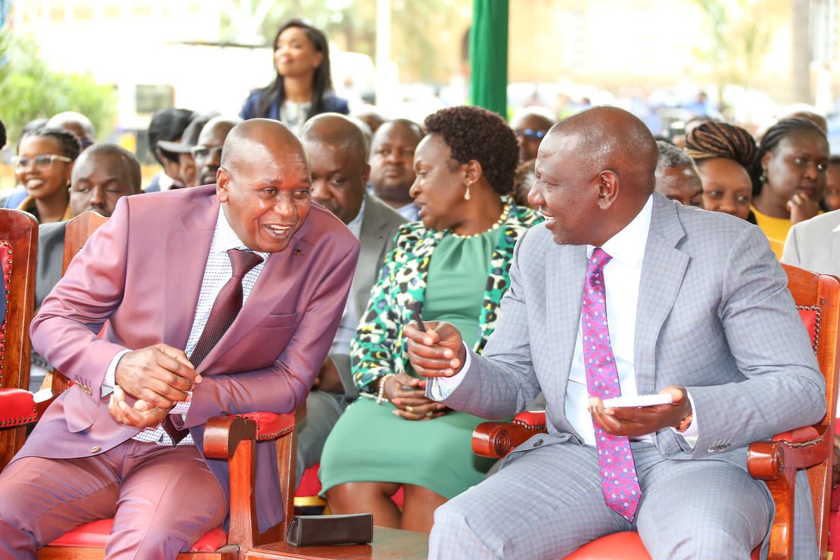 William Samoei Ruto, PhD tweet media