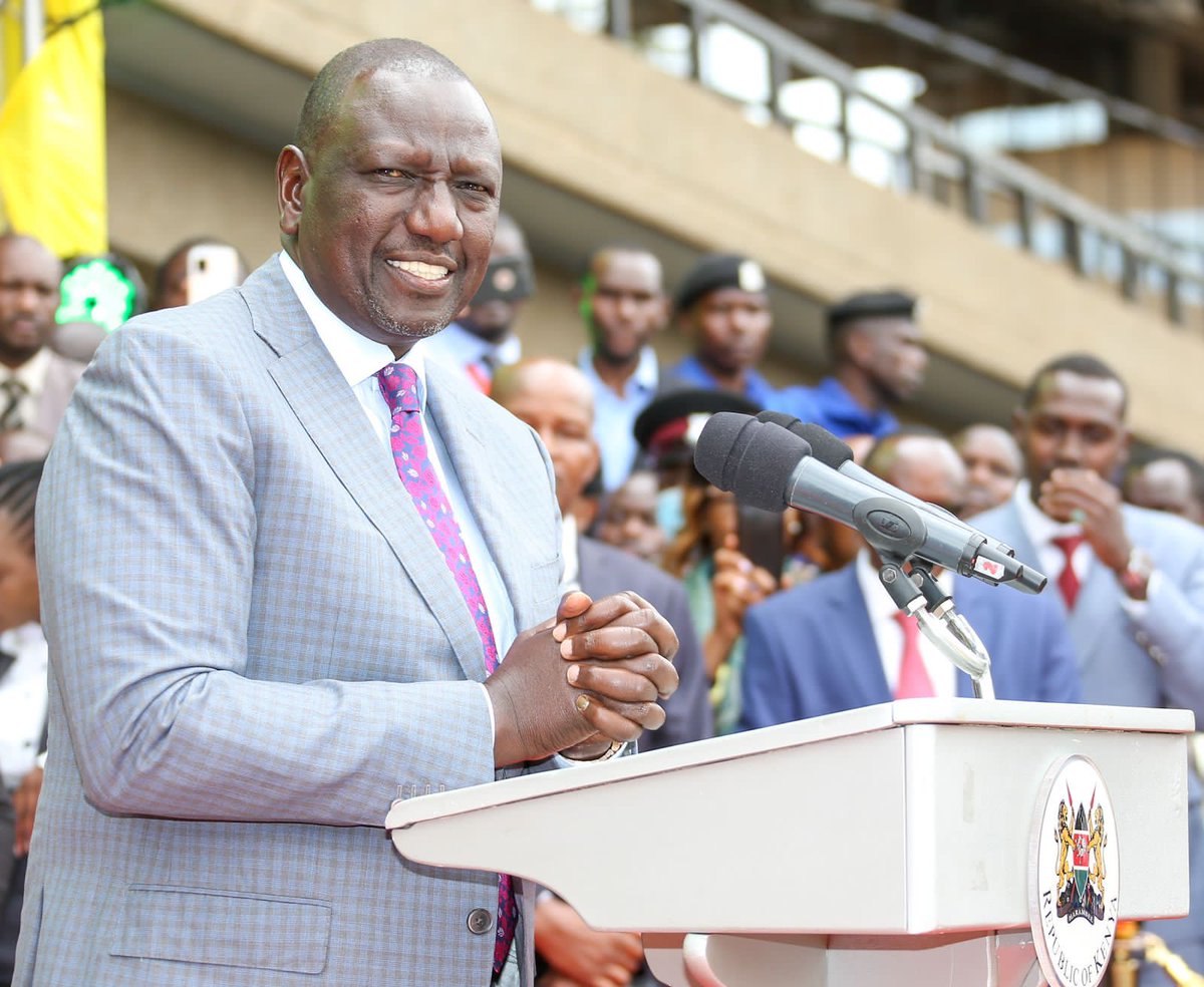 William Samoei Ruto, PhD tweet media