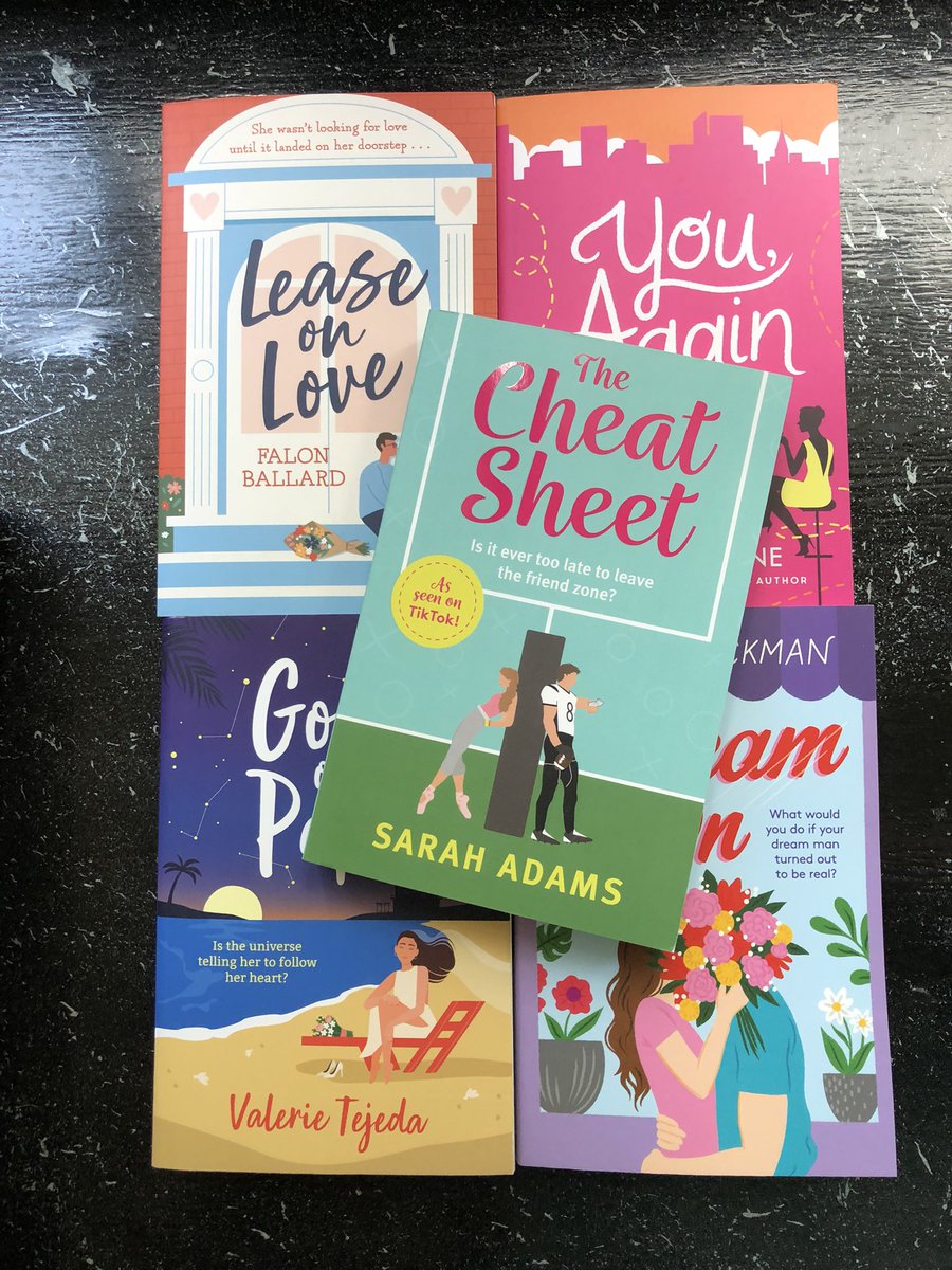 natashareads_'s tweet photo. Massive thank you to @eternal_books and @IsabelleHPG for this incredible selection of books, I can’t wait to start reading #bookmail #booktwt #leaseonlove #youagain #thecheatsheet #goodonpaper #dreamon https://t.co/VY4lZZcHQf