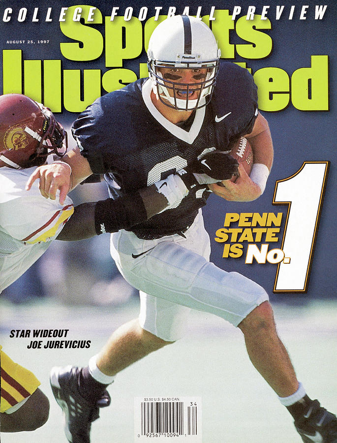 MrCleveland_216's tweet photo. August 25, 1997: Local Boy Cover Boy π
2β£5β£ years ago OTD, Cleveland's own WR Joe Jurevicius graces cover of SI as member of PSU. Lake Catholic grad, SB champ, #Browns 2006-2008. PSU finished 9-3 that year.
#SI #LakeCatholic #Cougars #StarWideout https://t.co/lxFtrkn9k8