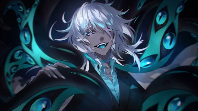 Tentacle...?#Akurylic 