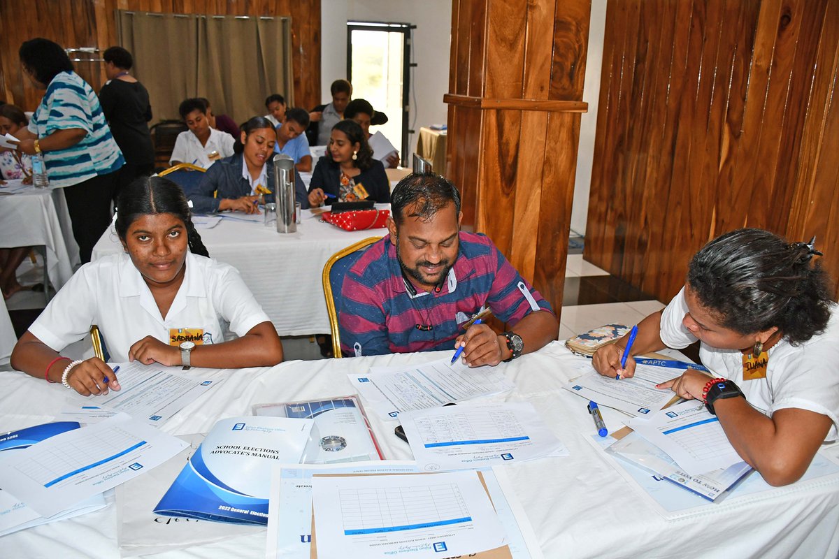 🇫🇯#FijiElections2022 @UNDP_Pacific are proud to support this effort to build awareness of #youth  participation in civic & political rights in the lead up to the #generalelections in #Fiji