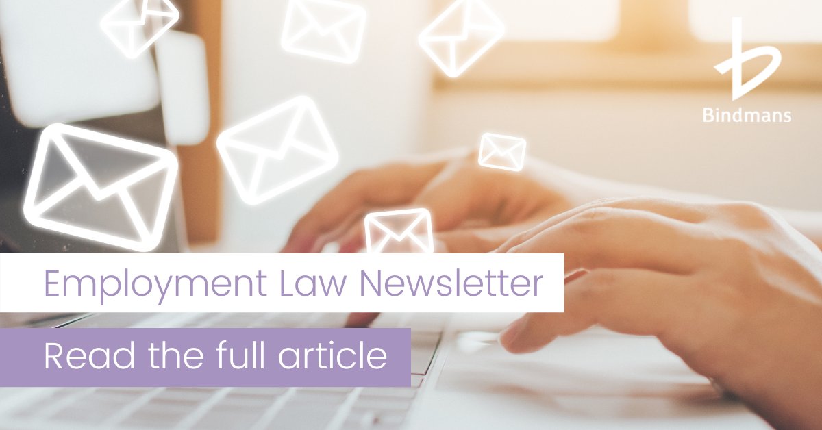 Employment Law update: Summer edition 2022

It has been a difficult few months due to the cost of living crisis and its consequences. Find our recent #EmploymentLaw updates here: bindmans.co/Summer2022Empl…

<a href="/BindEmp/">Bindmans Employment</a> #UKemplaw