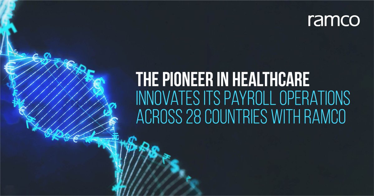 RamcoSystems's tweet photo. Did you know?
The world leader in #pharmaceuticals and diagnostics TRUSTS Ramco #GlobalPayroll for harmonizing its #payroll operations across 28 countries. Learn how Ramco can help solve your payroll complexities: https://t.co/fdtz1KVg1l
#TrustRamco #Multicountrypayroll https://t.co/8RMcf4NLar