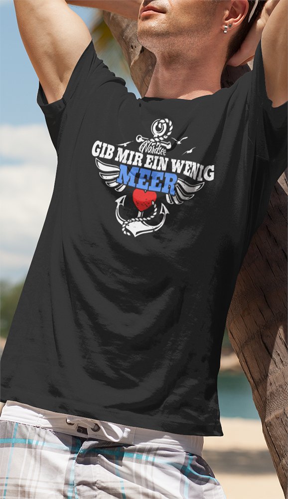 Nordsee - Gib mir ein wenig Meer - T Shirt 

#anker #bremerhaven #hafen #hamburg #herz #kiel #meer #Sommer #Tshirt #wasser
monsterwear.de/shop-3/kleidun…