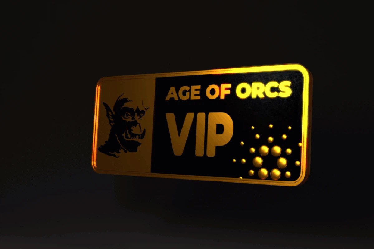 GM Orcs!

♠️One of the last available VIP cards is up for grabs.

♣️We will be giving away 1 of the VIP cards today.

To enter:
1️⃣Follow us: <a href="/AgeofOrcsCnft/">Age of Orcs | MINT NOW for 15Ada</a>
2️⃣Retweet and Like this post
3️⃣Tag 5 friends
24h! 

#CNFTGiveaway #GiveawayAlert #nftgivaway #Cardano #CNFTCommunity #CNFT
