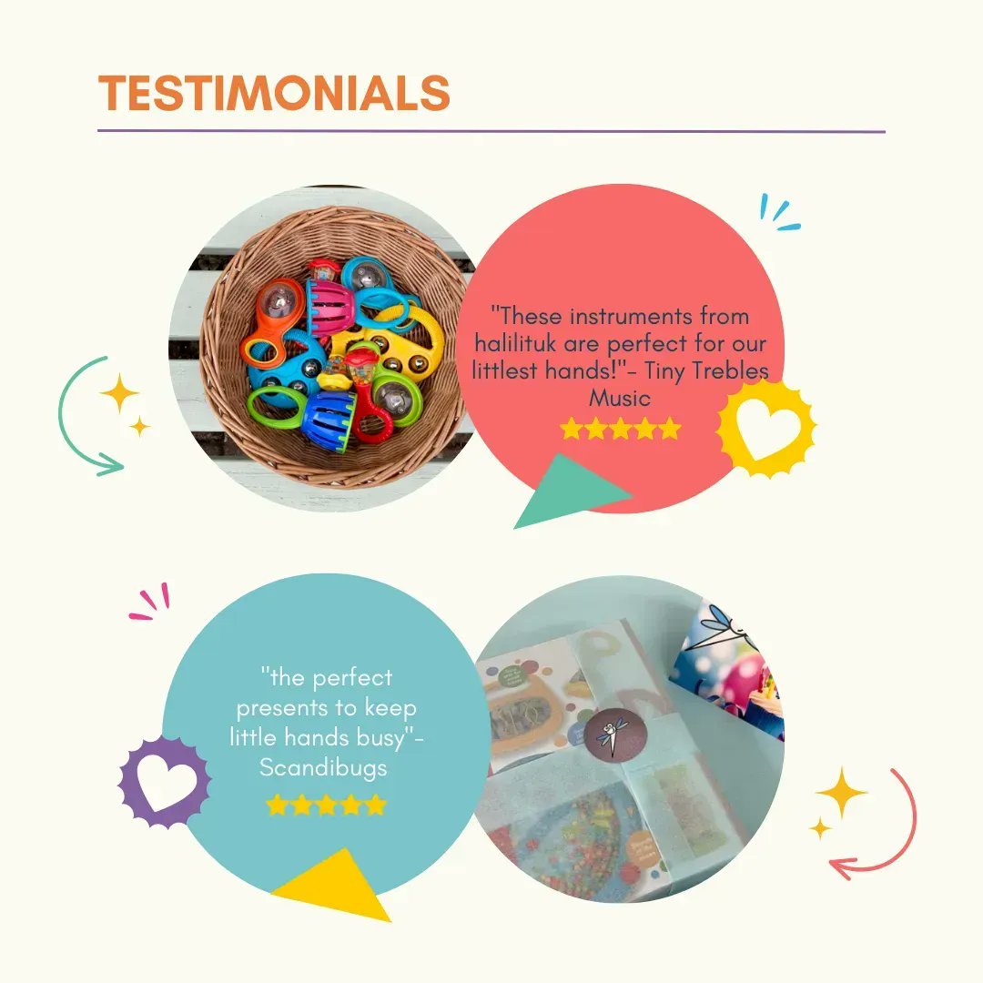 Dont just take our word for it.. just have a look at some of our customer feedback from this week alone! Our brilliant Halilit range is the PERFECT gift for your little one! Promoting development, learning and lots and lots of fun! #halilit #uktoys #babytoys #toys #musicaltoys