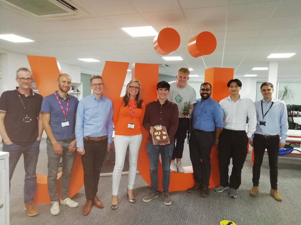 EnergyforYu's tweet photo. We had a great start to the week, welcoming the team from @GorillaUtility to our Yü Energy offices. Thank you all for stopping by! We’re looking forward to future visits – and more lovely cake!
#partnership #yuenergy #teamwork #energy https://t.co/mZBLvK07fJ