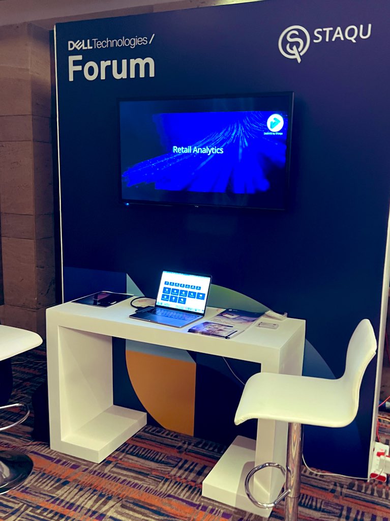 staqutech's tweet photo. Check out our booth at the Startup Cafe at #DellTechForum to #DriveInnovationForward @staqutech @Dell 

#videoanalytics #ai #ArtificialIntelligence https://t.co/KBXAIQ7vFZ