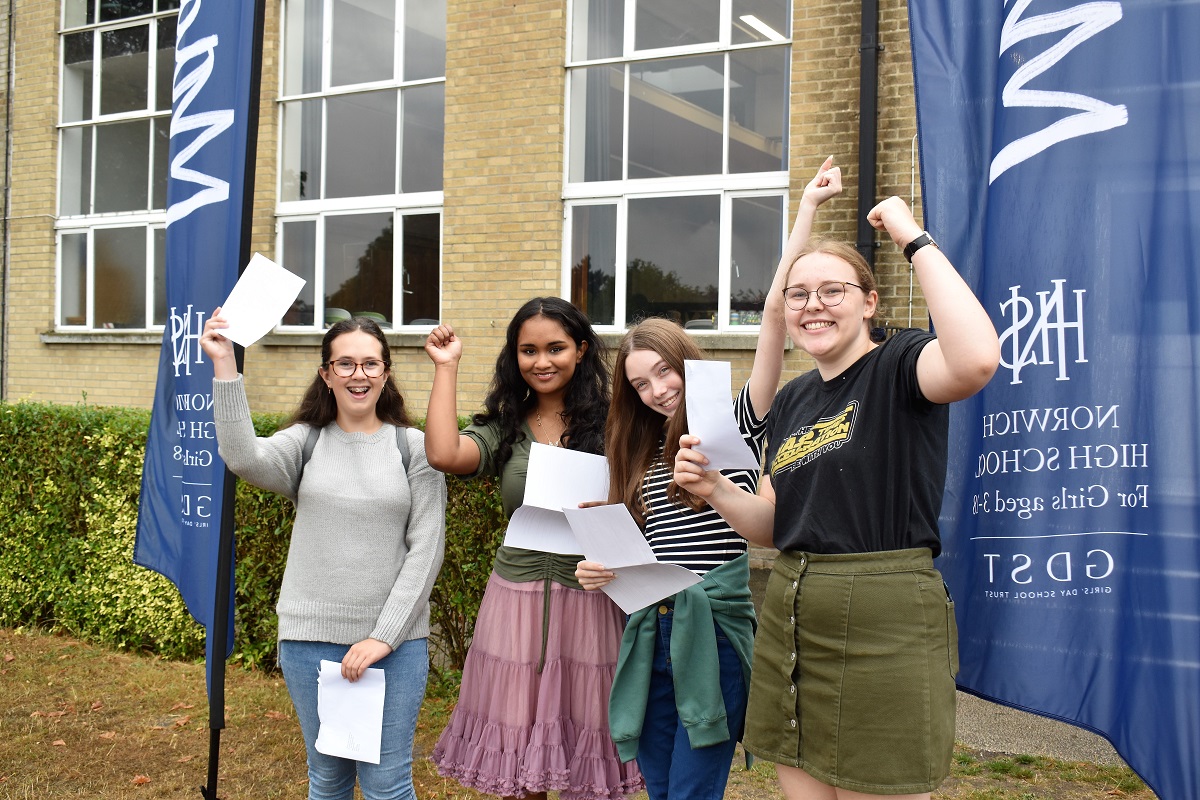 NorwichHigh's tweet photo. We're super proud of our Year 11s who received a fantastic set of #gcseresults despite the disrupted start to their senior school education due to the covid pandemic.

Well done for approaching your studies with determination 👏☺️

Read the full story ➡️
https://t.co/rVMqcDh9gP https://t.co/Tvz5nXXPoc
