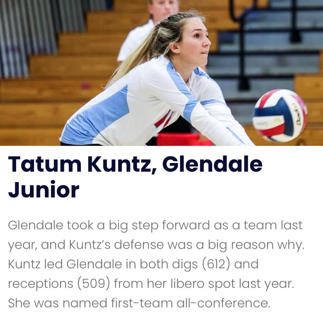 Glendale Volleyball on Twitter "Way to go Tatum! https//t.co/5ZktyWH05m" / Twitter