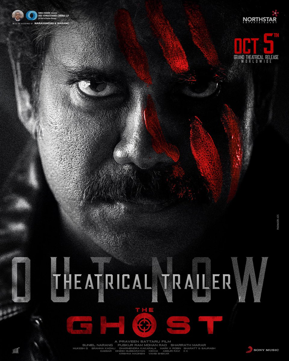 Here it is guys 🧨💥☄️ THE EXPLOSIVE EXTRAVAGANZA ☄️💥🧨 youtu.be/o6TOax_-A6w #TheGhost #TheGhostOnOct5 ⁦@urstrulyMahesh⁩ @iamnagarjuna @sonalchauhan7 @SVCLLP @nseplofficial @iamMarkKRobin @bharattsaurabh @SonyMusicSouth @puskurrammohan @Dharmi_edits @mukesh_DOP