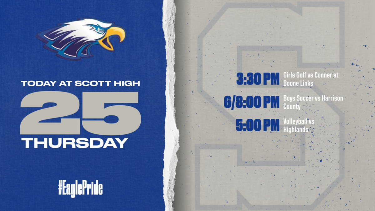 Events today at Scott