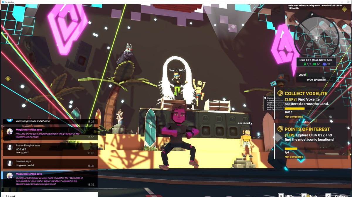 manh291201's tweet photo. @TheSandboxGame @steveaoki I just participated in the #SandboxAlphaS3Giveaway for a chance to win 500 SAND! On stage with Steve Aoki, check out my screenshot below!
👇 https://t.co/Ji2PanIJUY