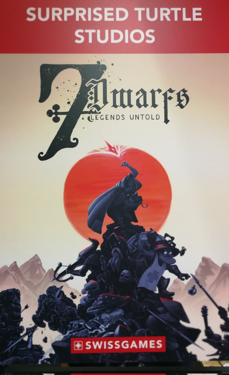 Review_Junkies's tweet photo. Next on our way @SwissGames booth was #7dwarfs from @surprisedturtl3 with @ChainsawGaming @gamescom
A surprise for sure, but a welcomed one https://t.co/cD0zKAIWLZ