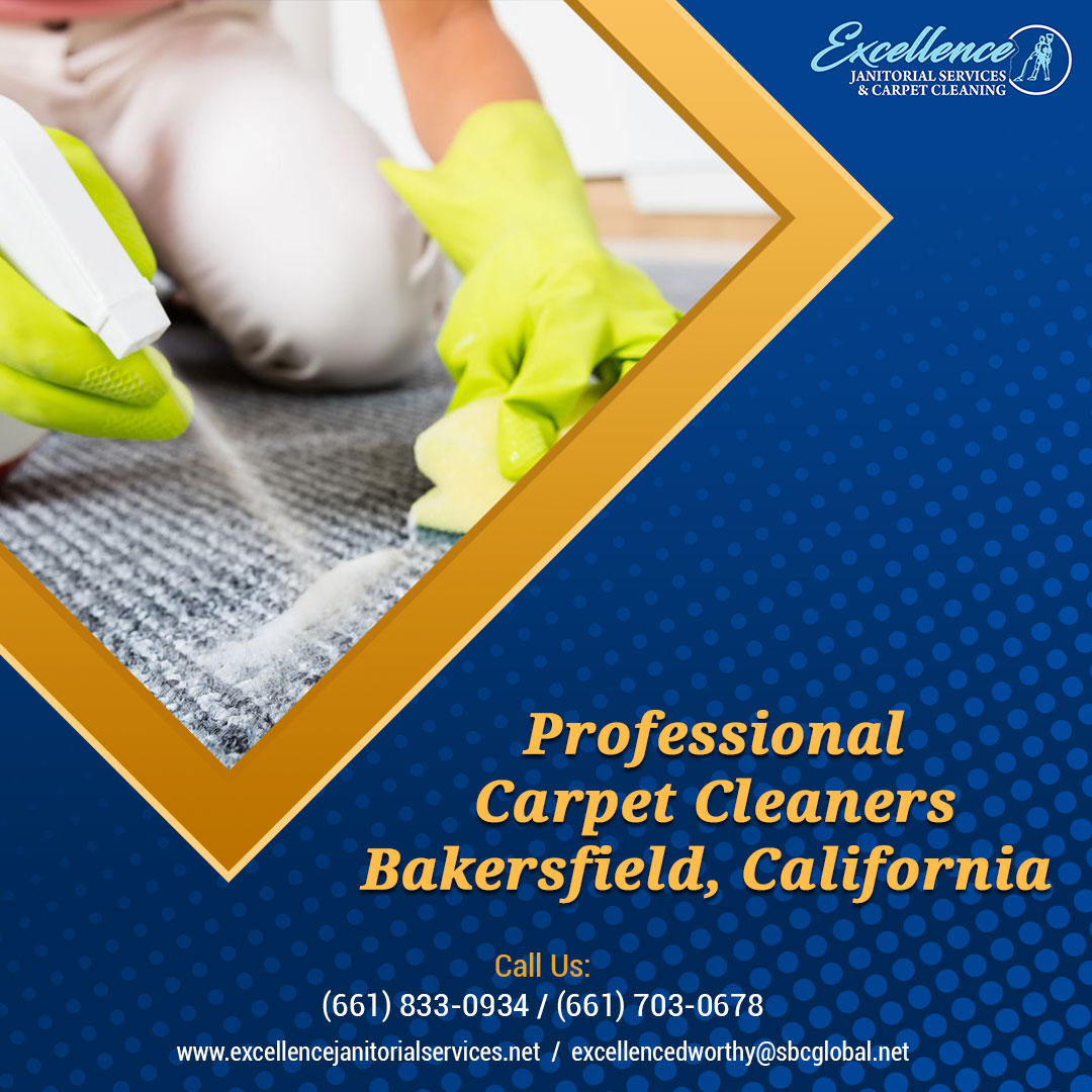 Carpets can be an easy shelter for germs and several disease-causing bacteria. Excellence Janitorial Services & Carpet Cleaning provides you with Professional Carpet Cleaning in Bakersfield, California for both residential and commercial sectors.
excellencejanitorialservices.net/carpet-cleanin…
#cleaning