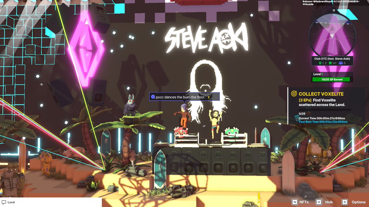 ChristieMollya's tweet photo. @TheSandboxGame @steveaoki I just participated in the #SandboxAlphaS3Giveaway for a chance to win 500 SAND! On stage with Steve Aoki, check out my screenshot below!
👇 https://t.co/GIyGcrDjo5