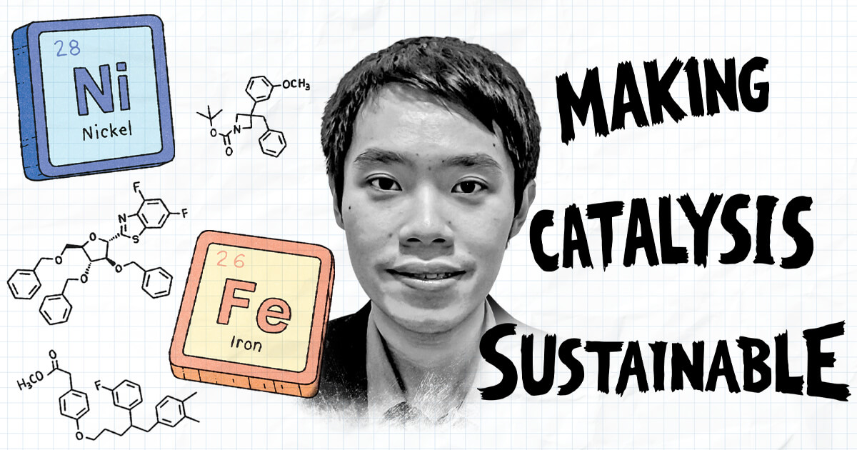 J_A_C_S's tweet image. Listen to organic chemist Ming Joo Koh talk about how he is shrinking synthetic chemistry’s environmental footprint during Part 4 of the C&amp;amp;EN #Talented12 Virtual Symposium Sept. 19-21
Register today for FREE at go.acs.org/20o
@cenmag #OrganicChemistry
