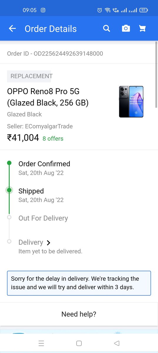 SoundaryaLahar9's tweet photo. The delivery team has declined to give the product. @Flipkart @flipkartsupport @_sachinbansal @_Kalyan_K I need an immediate response to this. And please get me my refund. Its been 26 days I have been fighting for this.
#BoycottFlipkart #flipkartsupport #Flipkart https://t.co/Y0bcRH7WEO