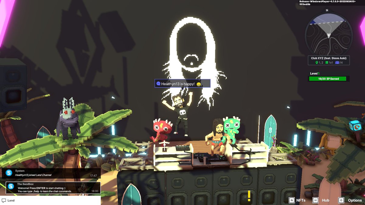 Artech40135512's tweet photo. @TheSandboxGame @steveaoki I just participated in the #SandboxAlphaS3Giveaway for a chance to win 500 SAND! On stage with Steve Aoki, check out my screenshot below!
👇 https://t.co/FMqPyTiQ5G