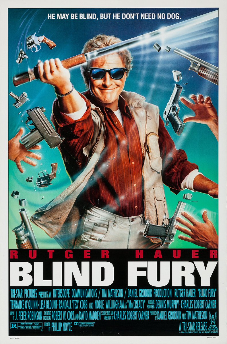 FilmMomatic's tweet photo. #NowWatching BLIND FURY #PhillipNoyce #RutgerHauer #TerryOQuinn #BrandonCall #MegFoster #NobleWillingham @ShoKosugiInst #LisaBlount #NickCassavetes #RickOverton #RandallTexCobb #CharlesCooper https://t.co/mNXXpRbmPr