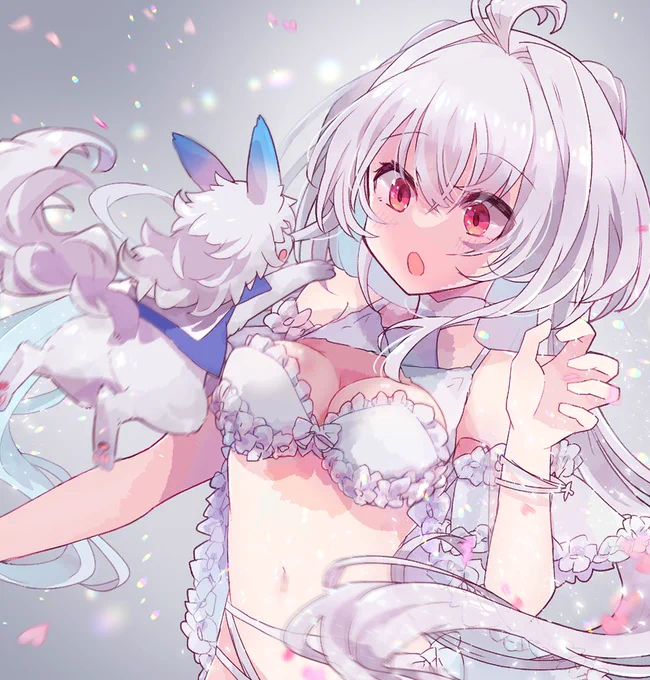 レディアヴァロンとフォウ君それはそうとワルキューレが1騎だけなのは絶対に許さん #FGO 