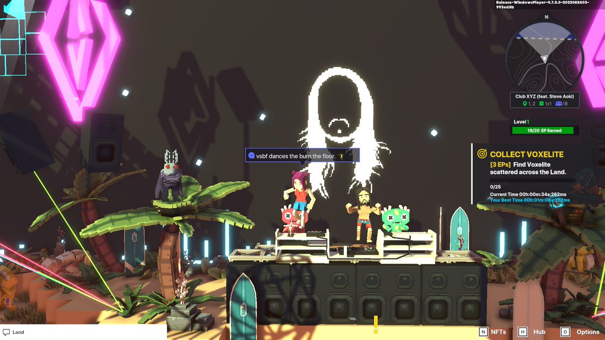 MalcosPeter's tweet photo. @TheSandboxGame @steveaoki I just participated in the #SandboxAlphaS3Giveaway for a chance to win 500 SAND! On stage with Steve Aoki, check out my screenshot below!
👇 https://t.co/BVVN15S9t4