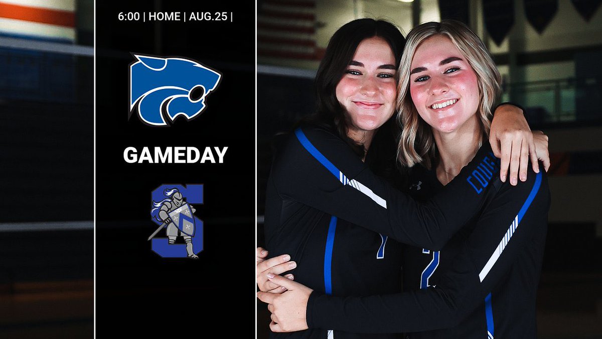 CCS_VB's tweet photo. HOME OPENER TONIGHT!!
We will face @SummitCDS tonight at 5pm for JV and 6pm for V. π
πFREE t-shirt to the first 100 fans after 5:45pm.
Let's fill the den up!! π₯π₯π΅βͺοΈ #ConferenceMatch #CougarStrong @GoCCSCougars @BCHSSReport https://t.co/v8iF5VT8WL