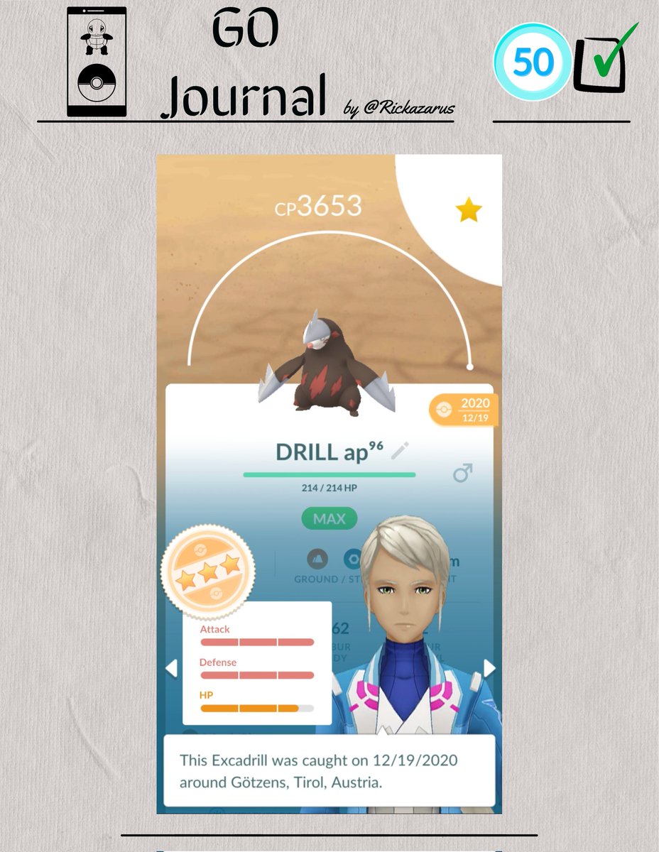 Rickazarus's tweet photo. Saturday is quite close... 👀

#MaxoutThursday #MaxoutEveryDay #GOJournalbyRickazarus #PokemonGO https://t.co/jGYMyOBzXa
