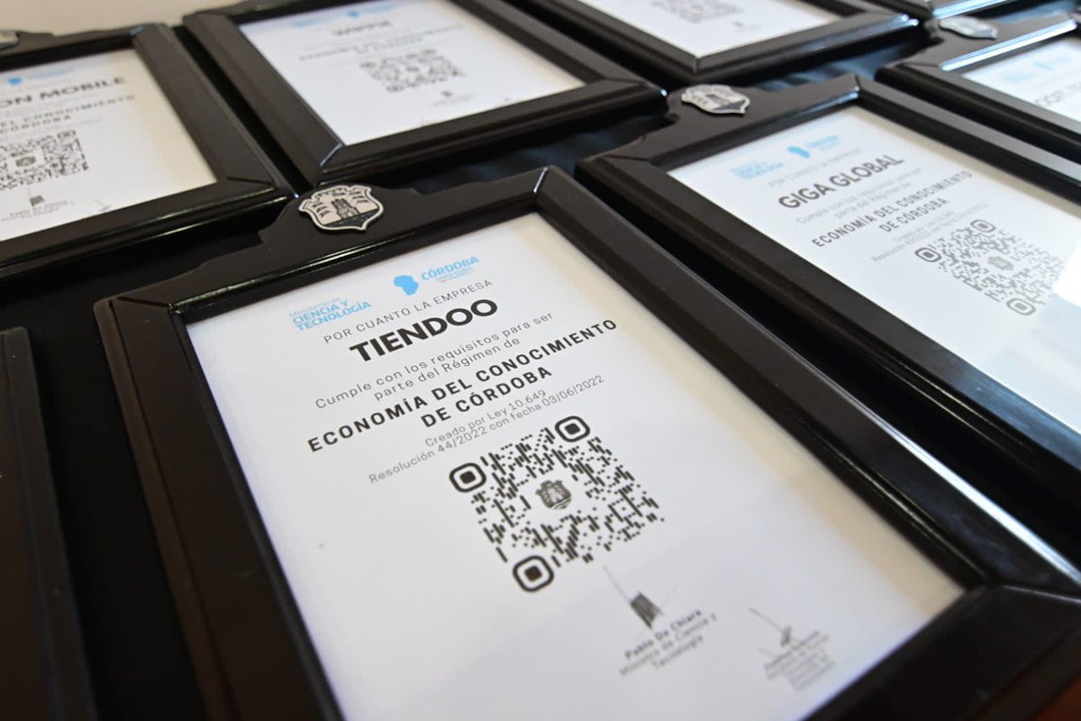 Secretaría de Ciencia y Tecnología de Córdoba tweet media