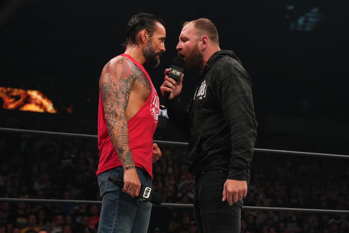 WONF4W's tweet photo. Jon Moxley vs. CM Punk rematch to main event AEW All Out https://t.co/qJu3kaxP4n https://t.co/780oTTwkRT
