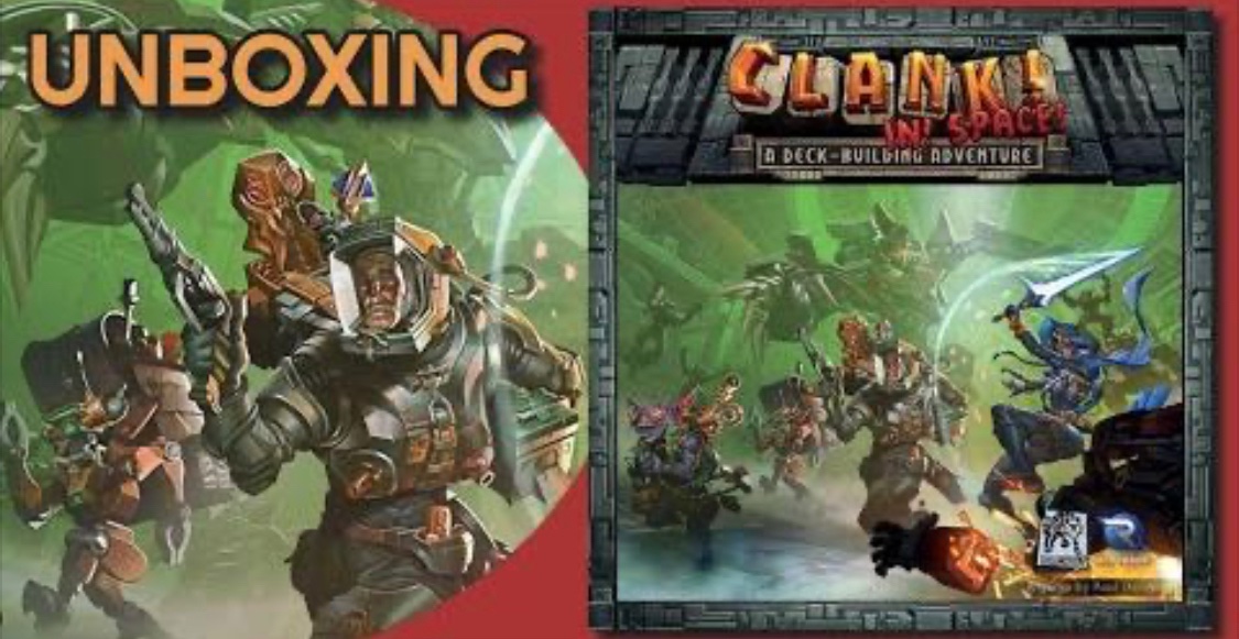 Luckyrollshow's tweet photo. 😂 Hearty laughter ensues (the good kind!) as @seanluckyroll unboxes deck-builder Clank In Space! Watch it here: https://t.co/x4txk12Ioh #boardgames @PlayRenegade #ClankInSpace https://t.co/qpclbpVGGe