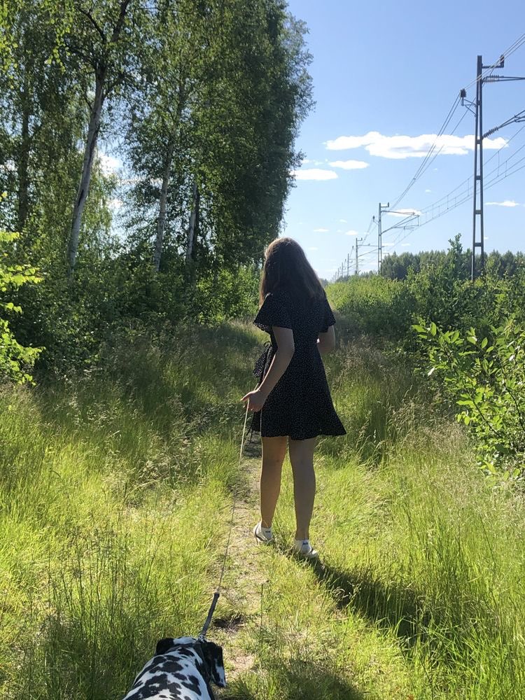 walks with my boy 🤍