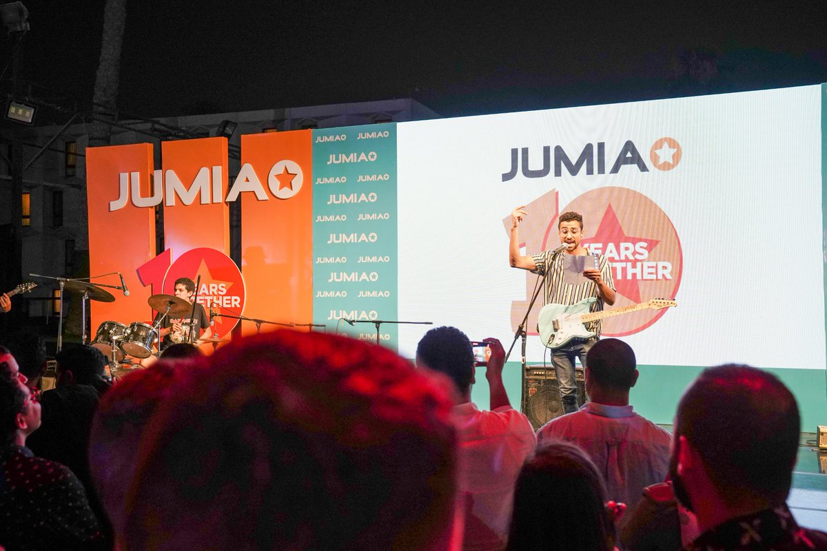Jumia_Group's tweet photo. Jumia #Egypt showcased their amazing talents during our 10th anniversary celebration with an exclusive music concert #WorkHardDanceHard #10YearsWithJumia https://t.co/qgAP4UVYMU