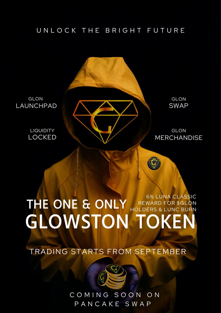 Glowston_Token's tweet photo. #GLOWSTON  Token
WE ARE HERE WITH 6% $LUNC REWARDS FOR $GLON HOLDERS &amp; #LUNC BURNING PLAN .

 JOIN WITH US 
TWITTER @Glowston_Token 

JOIN WITH US
TELEGRAM:
https://t.co/iF1Cou1APH

 #GLOWSTON  #GLON #LUNA #LUNACLASSIC  #lunatic  #LUNATICSTOKEN  #lunac  #SHIB #BSC https://t.co/cnrC8A3T7D