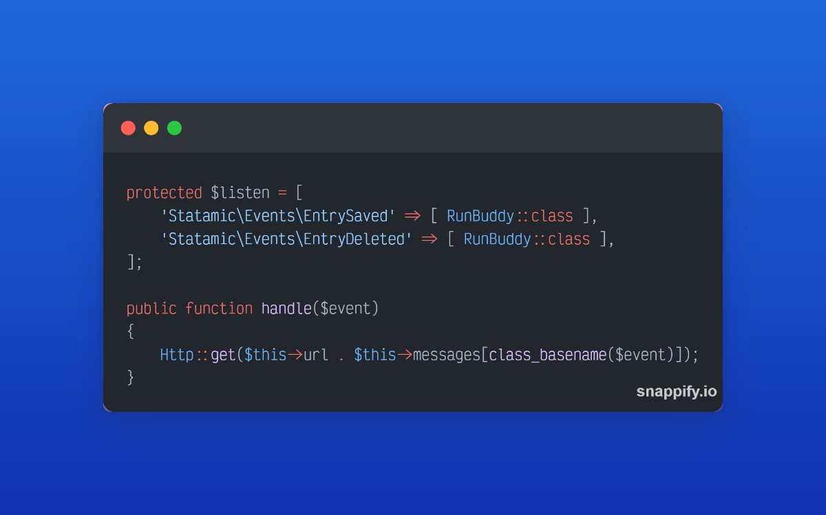 palmiak_fp's tweet photo. I was playing around with #headles @statamic and @astrodotbuild.

At one point, I wanted to add a @BuddyGit webhook that would launch every time the content was published or deleted.

It was as simple as running an HTTP request on Saved and Deleted events. https://t.co/QDaKAagnXt
