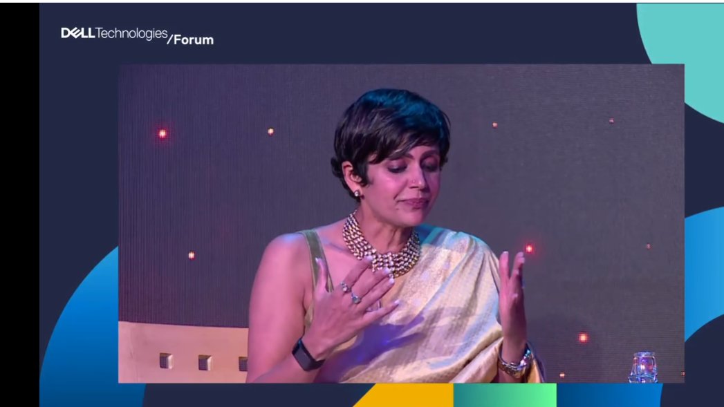 RadhakishnanM's tweet photo. #DellTechForum #DriveInnovationForward Mandira Bedi https://t.co/3oVYQ0I4T1