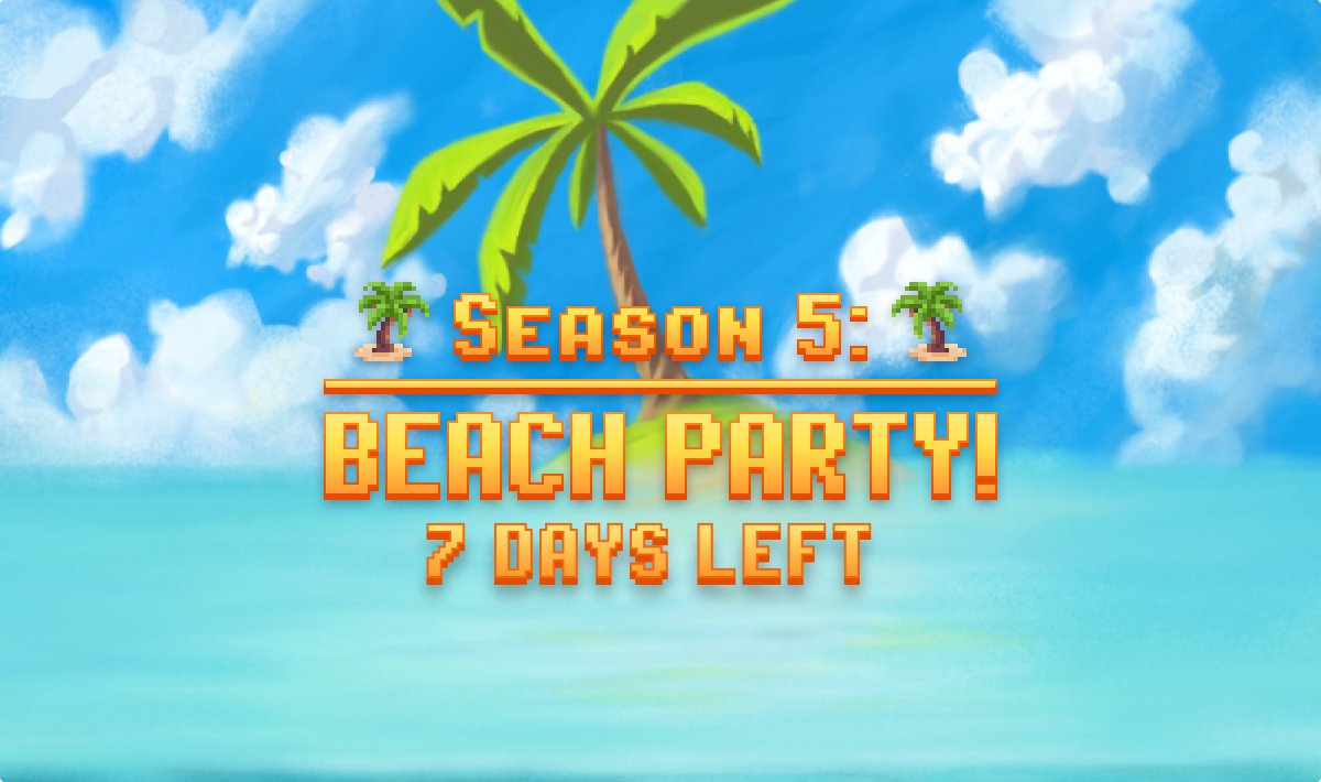 rollercoin_com's tweet photo. Hi, Miners! 🐹

Sad, but true - Beach Party is coming to its end 🏖👙🍹
Did you get the most out of it? 🤑

Play games 🎮 and complete missions ✅ or simply purchase all the rewards - it’s up to you! 😉

Remember - you have 7 days left! ⏳
https://t.co/kozpdhMK5g https://t.co/gmJU0sgu8P
