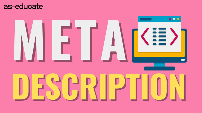 aseducate101's tweet photo. What is a Meta Description and Examples of One Written
https://t.co/vpXAAKVlsJ
#metadescription #metadescriptions #métadescription #metadescriptionoptimization #metadescriptiontag https://t.co/V7NSadtnIj