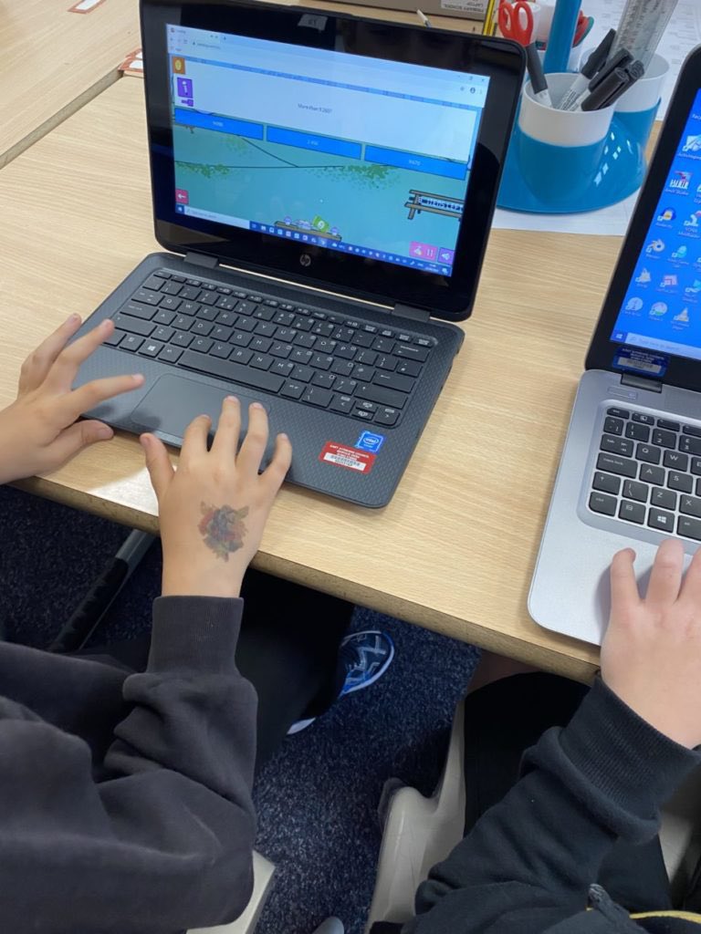FenwickPrimary's tweet photo. Primary 5/6 had great fun when working collaboratively through a range of active tasks in numeracy. @EACattainment #edutwitter #activelearning #technologyineducation #learningthroughtechnology https://t.co/xa6P9fmicw
