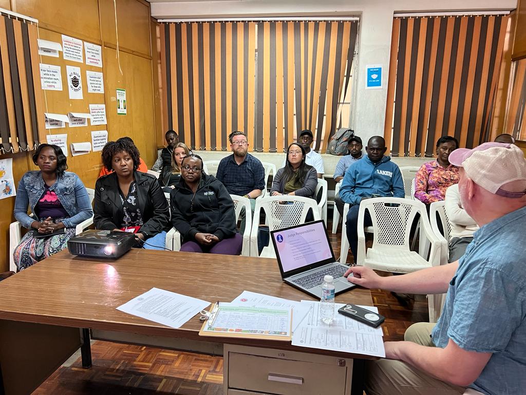 It's Judges calibration time! Mock routines to make sure #KenyaBaristaChampionship2022 judges know each detail they need to score in terms of taste, service, and overall performance!