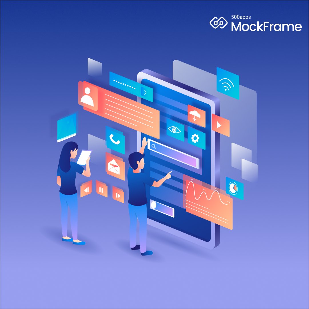 MockFrame's tweet image. Use this tool to create a realistic mockup of your product in minutes.
bit.ly/3PcoEvh
#ProductMockup #MockupTool #WireframeTool #500apps
