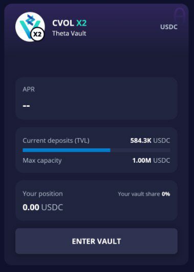 official_CVI's tweet photo. Coming soon, 
Sooner than you think 👀

$CVOL $GOVI
#ThetaVault #DeFi #Volatility #VIXforCrypto https://t.co/gxYO8a9Bcq