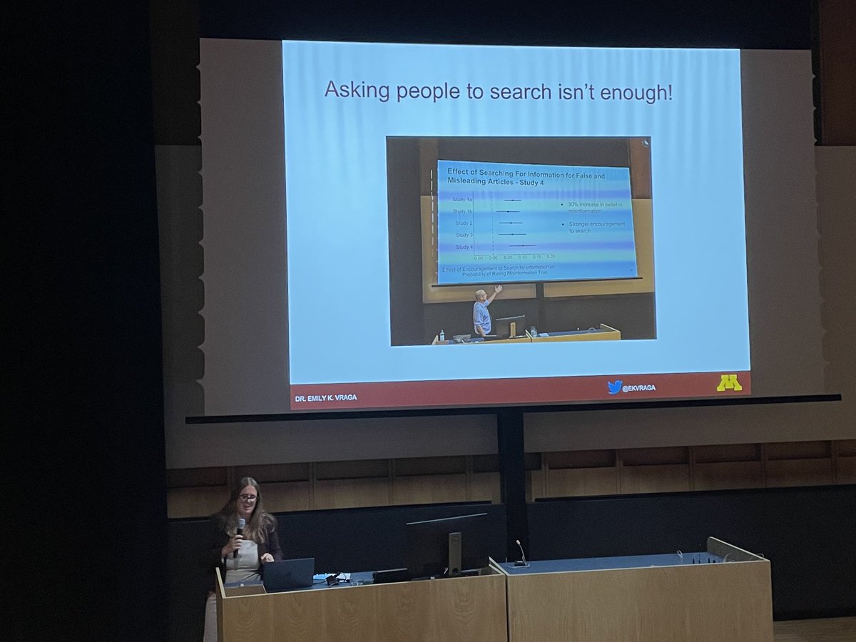 j_a_tucker's tweet photo. That feeling when ⁦@ekvraga⁩ includes a picture of you giving your talk yesterday in her talk today at the #knowledgeresistance conference 👇 https://t.co/lyQAPOrHI3