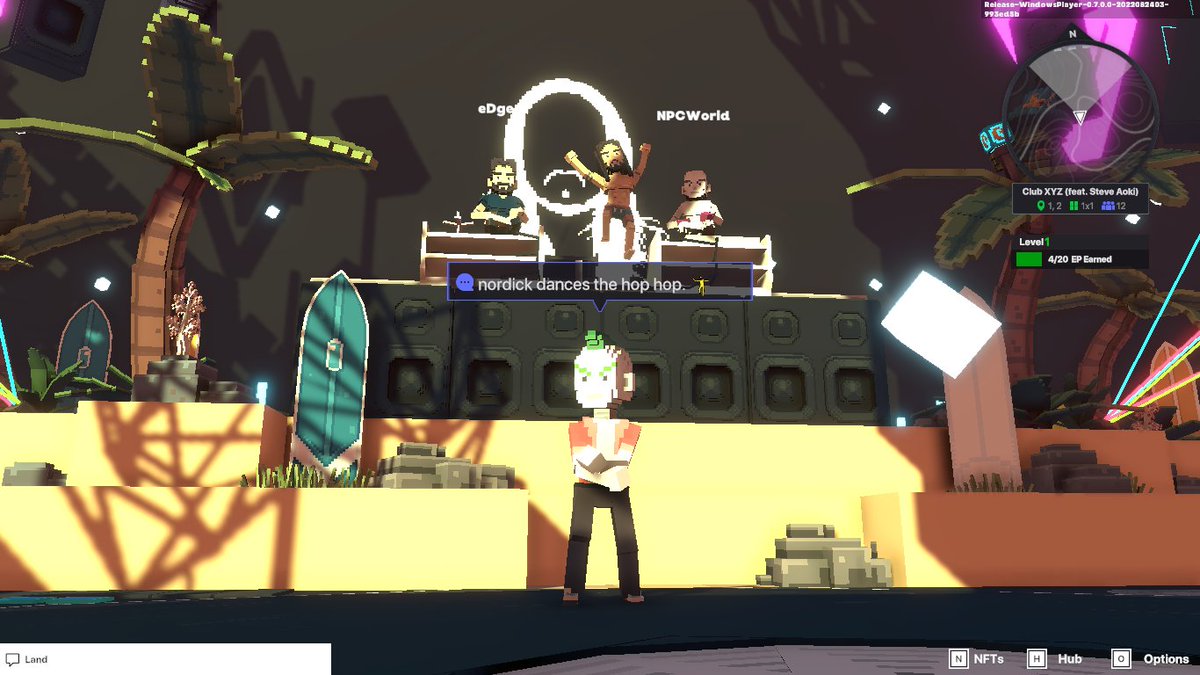 WesterNord's tweet photo. @TheSandboxGame @steveaoki I just participated in the #SandboxAlphaS3Giveaway for a chance to win 500 SAND! On stage with Steve Aoki, check out my screenshot below!
👇 https://t.co/P4nZGZHqQH