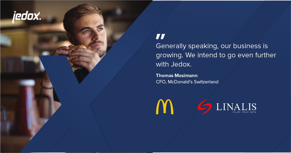 Jedox's tweet photo. McDonald's Switzerland operates 173 restaurants &amp; welcomes 300,000 guests every day. Using Jedox since 2014, they measure the performance of their restaurants, including franchisees. Read more about how they do it:  https://t.co/yi1KQNvtiY #Jedox #EPM #CX https://t.co/yw7B4ksVko